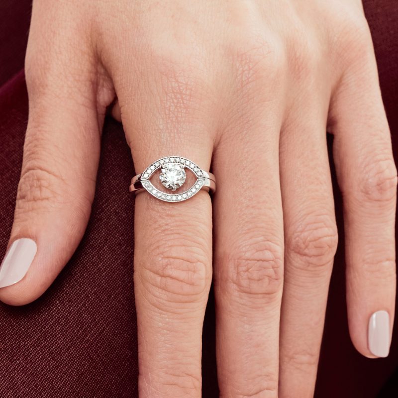 Bague_Intrepide_grand_arc_1ct_pavee_-_Or_rose_18k_-_diamant_ethique_-_Loyale_Paris_-_1