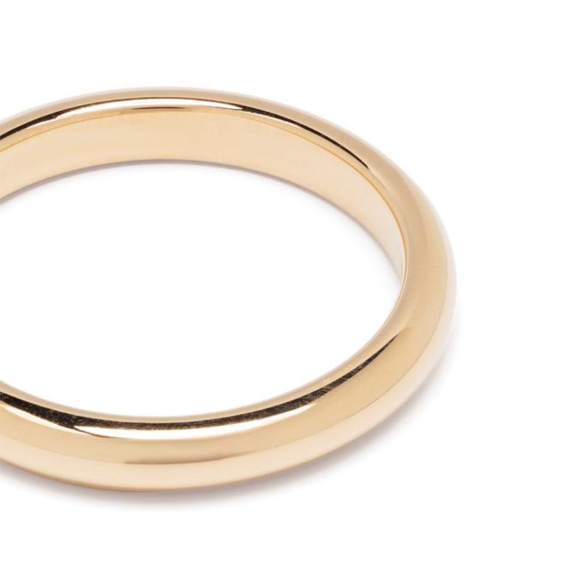 Union ring Absolu.e Signature 3mm - 18k yellow gold 3