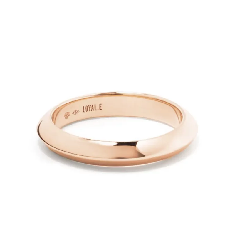 Union ring Absolu.e Duo 4mm - 18k rose gold 1